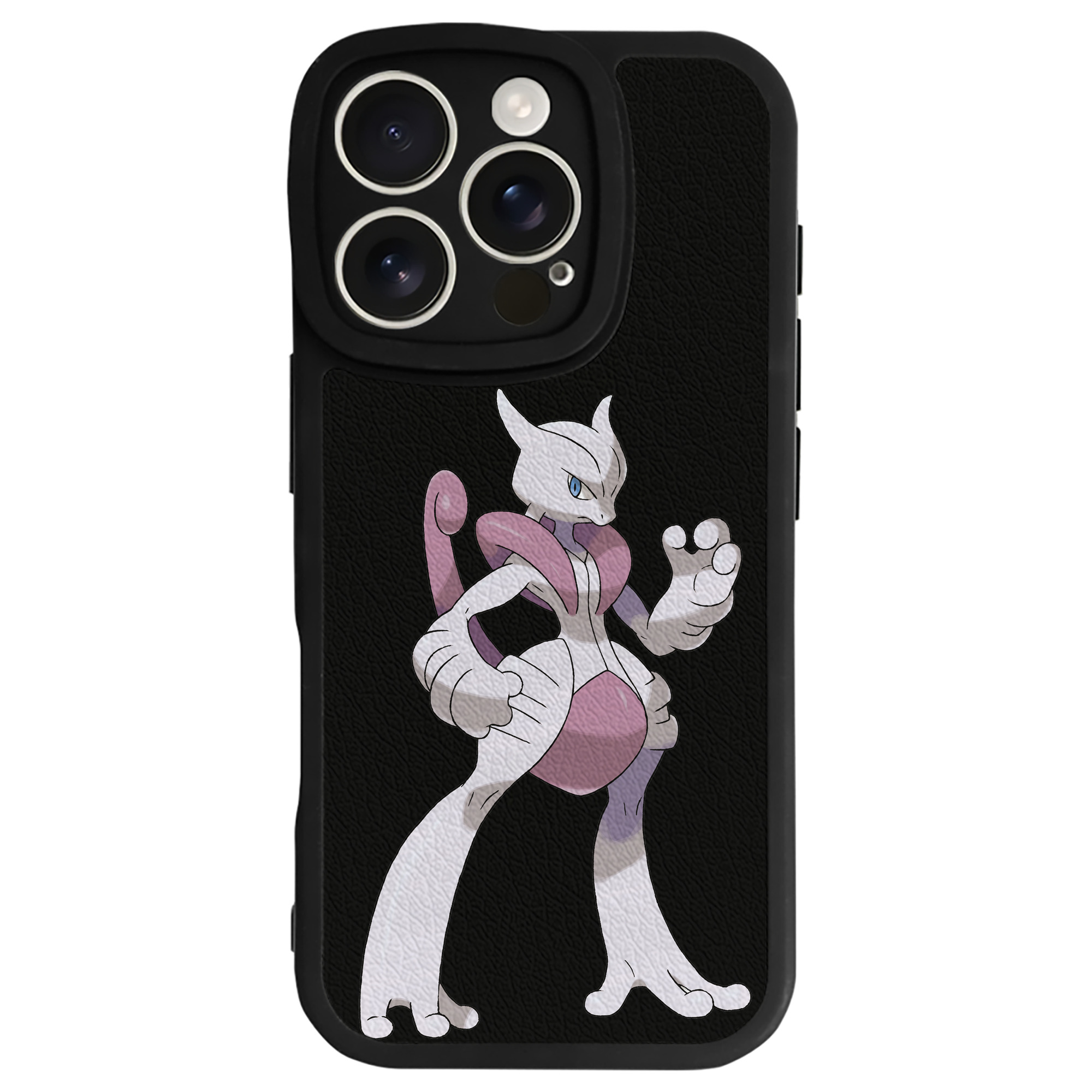 （画像用） ポケットモンスター Pokémon 【iPhone 16シリーズ対応】シリコンスマホケース（レザー調） 材質：シリコン